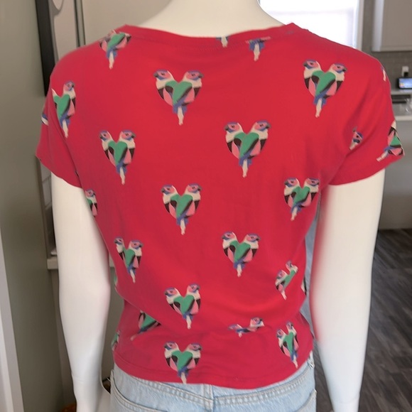 Maje Parrot Tie Tee - Picture 6 of 7